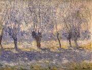 Claude Monet Willows in Haze,Giverny oil